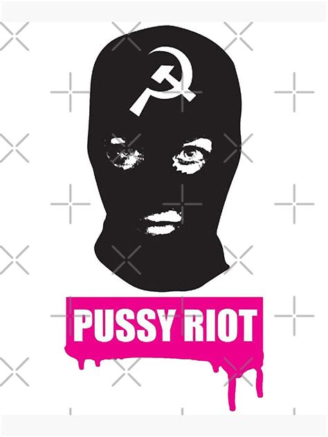 Gifts Idea Pussy Provocative Riot Punk Rock Love You Poster For Sale