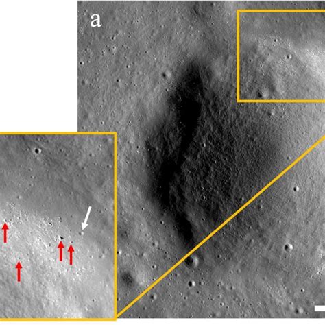 (a) Lunar Reconnaissance Orbiter Camera (LROC) Narrow Angle Camera ...