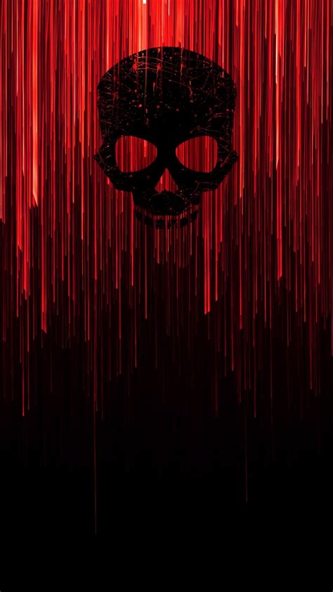 Matrix Skull : r/MobileWallpaper