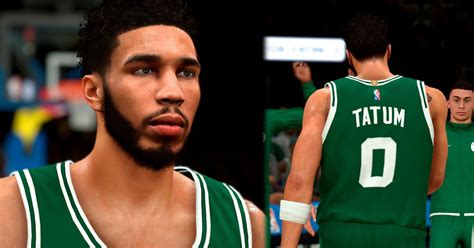 NBA 2K22 Jayson Tatum Cyberface Update (Playoffs Look) by DP - Shuajota ...