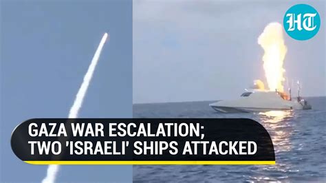 Houthi Rebels Attack Israel Linked Ships With Missile Armed Drone In