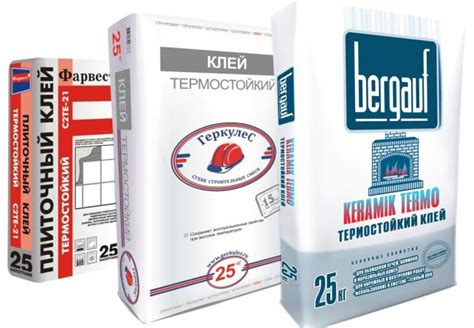 Клей для плитки огнеупорный можно использовать даже в домашних условиях!