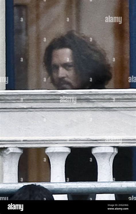 Johnny Deep Is Seen On The Third Day Of Filming The New Movie The