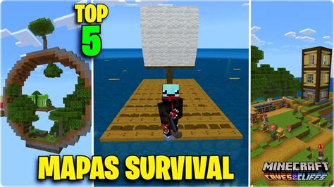 Mapas De Supervivencia Para Minecraft Bedrock Mapas Multijugador