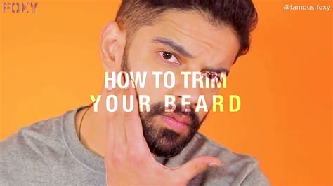 How To Trim Your Beard At Home L Harshit Beardo Philips Beard