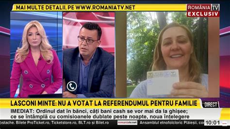 Elena Lasconi Poz Cu Buletinul Nu Ar Fi Votat De Fapt La