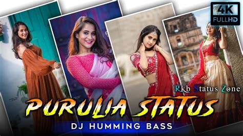 Purulia Dj Status Dj Humming Bass New Jhumur Status Humming