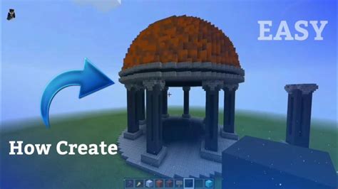 How To Build Dome Lobby Minecraft Bedrock Youtube