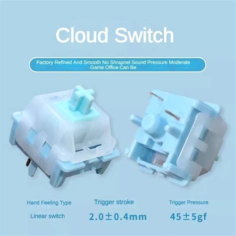 Je Rrzi Switch Customization Mechanical Keyboard Hot Swap Switch Original Silver Switch PRO
