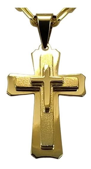 Crucifixo De Ouro K Masculino Mercadolivre