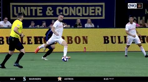 Magia Pura Justin Meram Hace Un Golazo Desde Fuera Del Rea Y Atlanta