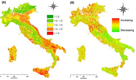 italy Map Temperature