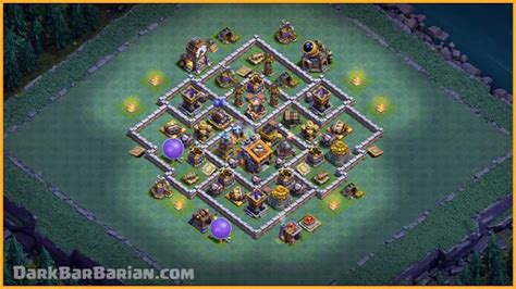 The Ultimate Bh9 Trophy Defense Base 2022 Builder Hall 9 Trophy Base