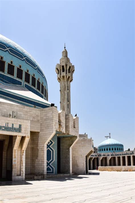 King Abdullah I Mosque in Amman · Free Stock Photo