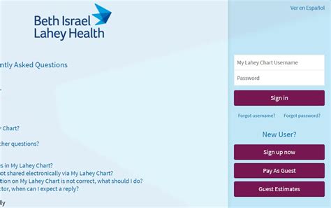 How To My Lahey Chart Login And Guide To