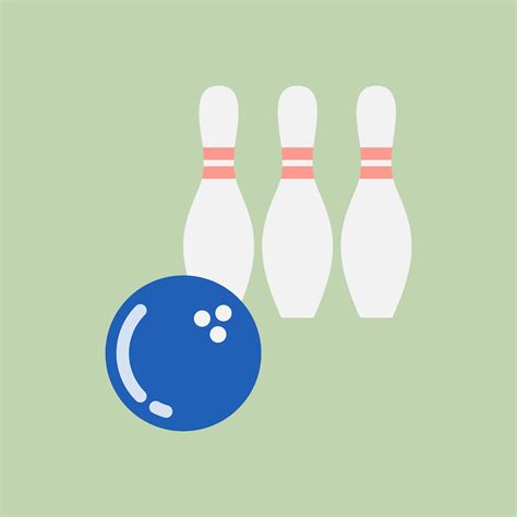 Illustration Of Bowling Icon Download Free Vectors Clipart Graphics