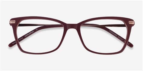 Forward Cat Eye Burgundy Glasses for Women | Eyebuydirect