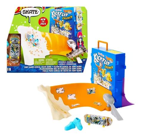 Pista De Brinquedo Set Bowl De Cereal Hot Wheels Skate Frete Gr Tis