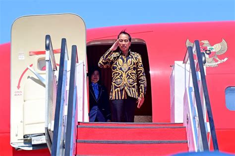 Presiden Lanjutkan Kunjungan Kerja Ke Papua Usai Dari Surabaya ANTARA