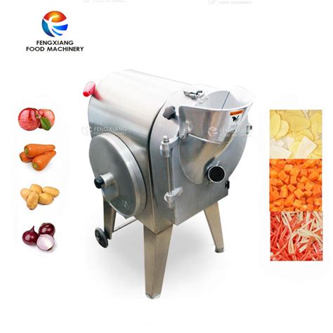 Multi Functional Potato Cucumber Cutting Machine Wave Type Slicing