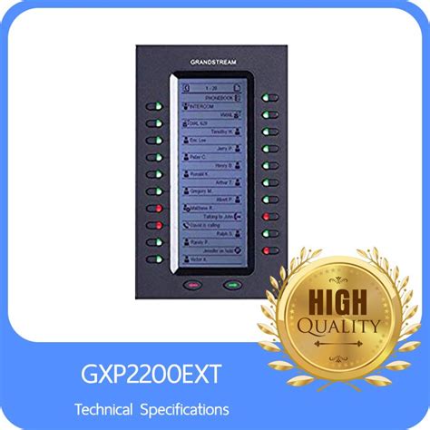 Grandstream Extension Module For GXP2140 GXP2170 And GXV3240 Hstn