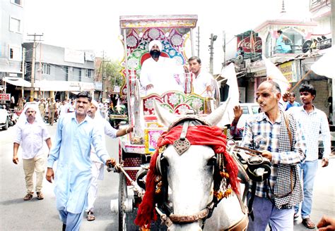 Shobha Yatra Of Sant Kabir Taken Out Daily Excelsior