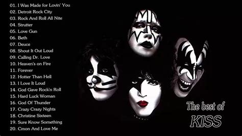 Kiss Greatest Hits Full Album Best Of Kiss Playlist Musica