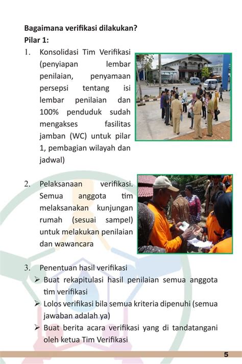 Buku Verifikasi Sanitasi Total Berbasis Masyarakat Stbm Pdf