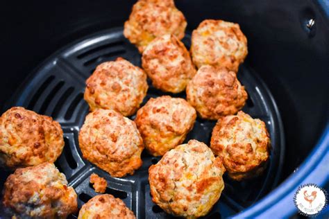 Air Fryer Sausage Balls Recip Zoid