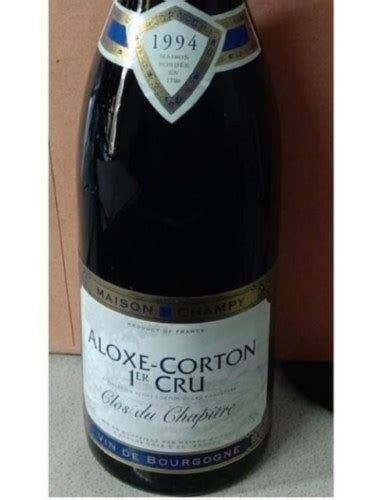 Champy Pere Cie Aloxe Corton Er Cru Clos Du Chap Tre Vivino Us