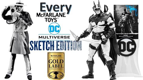 See Newer Video Every DC Multiverse McFarlane Toys Sketch Edition