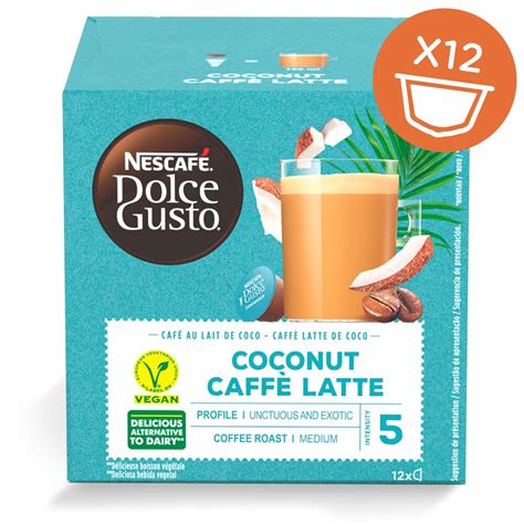 Cafe Au Lait De Coco Capsules Nescaf Dolce Gusto