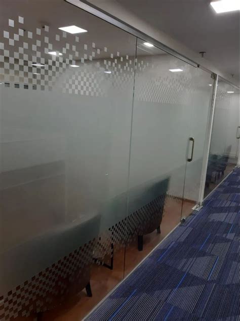 Office Glass Glazed Partition Service Mm At Rs Sq Ft In Mumbai