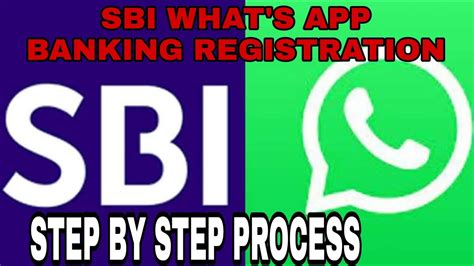 Sbi Whatsapp Banking Registration Process Sbi Account On Whatsapp