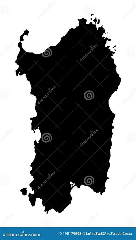 Sardinia Map. District Map Of Sardinia In District Map Of Sardinia In ...