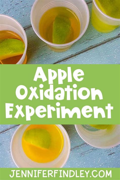 Apple Oxidation Science Experiment With Free Science Reading Activity