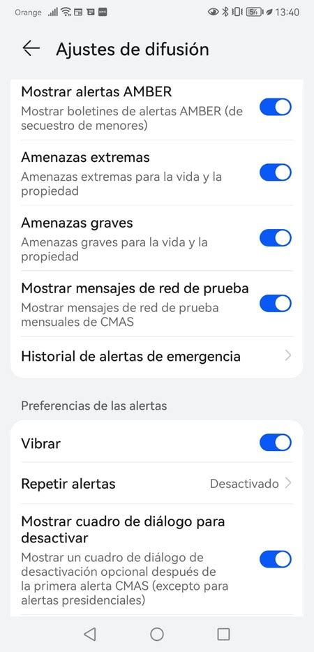 Desactivar Las Alertas De Emergencia Que El Gobierno Env A A Tu M Vil