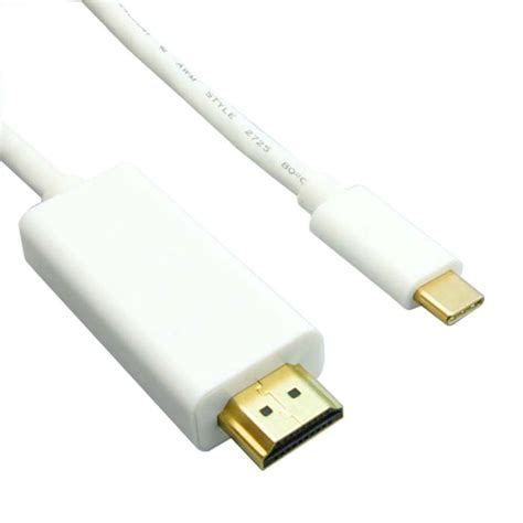 3ft Usb Type C To Hdmi Male Cable