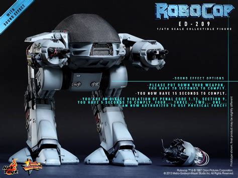 Hot Toys Reveals RoboCop ED 209 ActionFigurePics