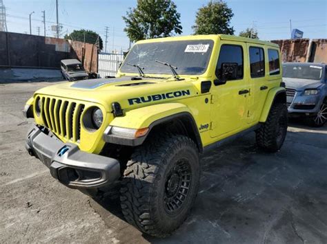 C Jjxr Pw Jeep Wrangler Rubicon Xe On Copart