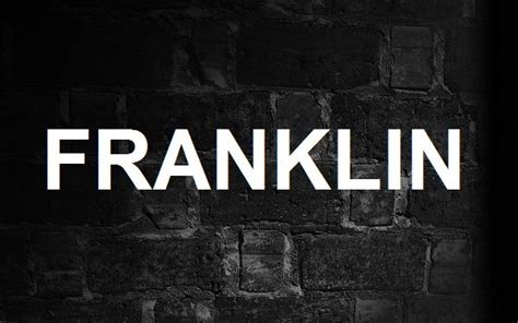 Significado De Franklin Y Origen Actualizado