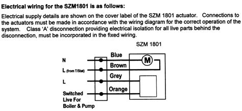 Danfoss Motorised Valve Wiring Diagram Central Heating Wirin