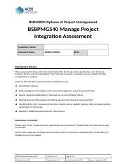 Comprehensive Guide On Managing Project Integration Bsbpmg