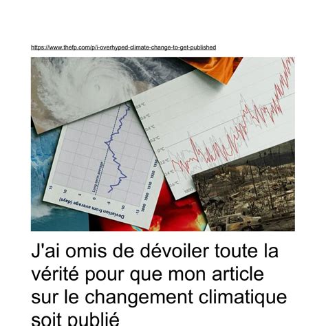 J ai omis de dévoiler toute la vérité pour que mon article sur le