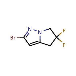 2 Bromo 5 5 Difluoro 4 6 Dihydropyrrolo 1 2 B Pyrazole 95 00 CAS