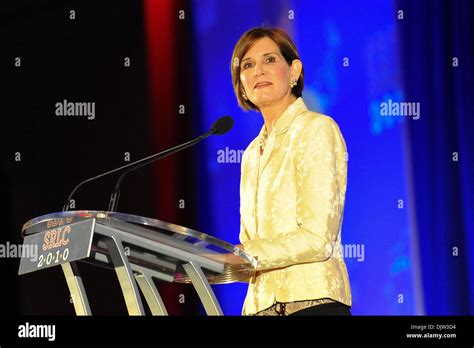 Political consultant, Mary Matalin, addresses the crowd during the ...