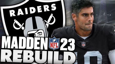 Jimmy Garoppolo Raiders Rebuild Rebuilding The Las Vegas Raiders