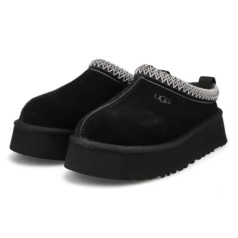 UGG Women S Tazz Platform Slipper Black SoftMoc