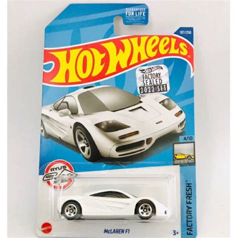 Hot Wheels Mclaren F Fs Recolor Shopee Singapore