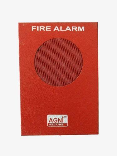 Mild Steel Agni Fire Alarm Hooter At Rs 850 Fire Hooter In